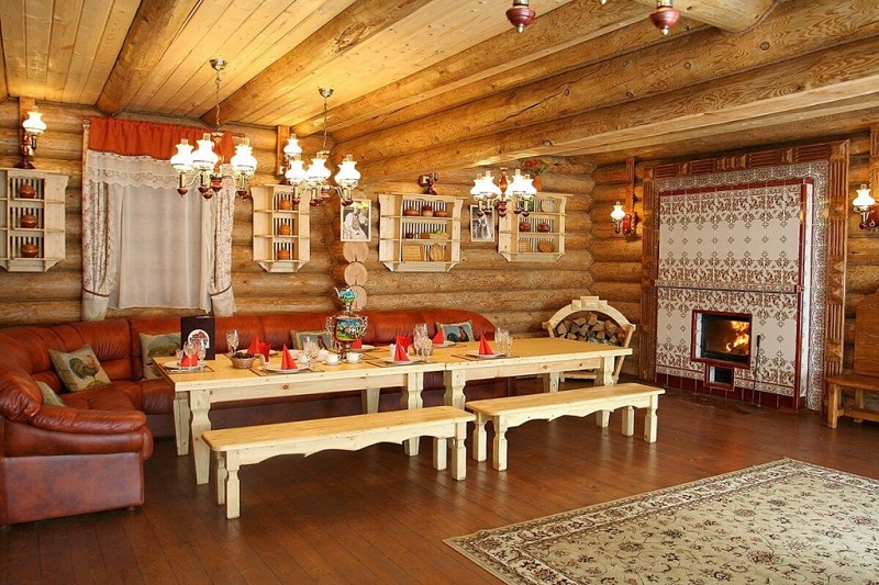 House Design With A Russian Stove - Tips On Interior Design