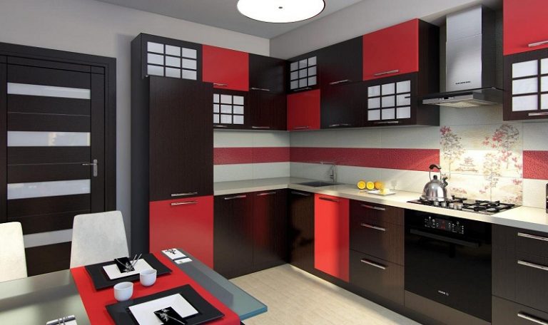 Chinese Style Kitchen In The Interior - Meditnor