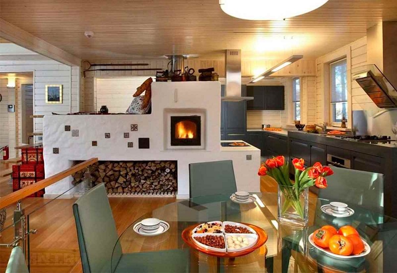 House Design With A Russian Stove - Tips On Interior Design