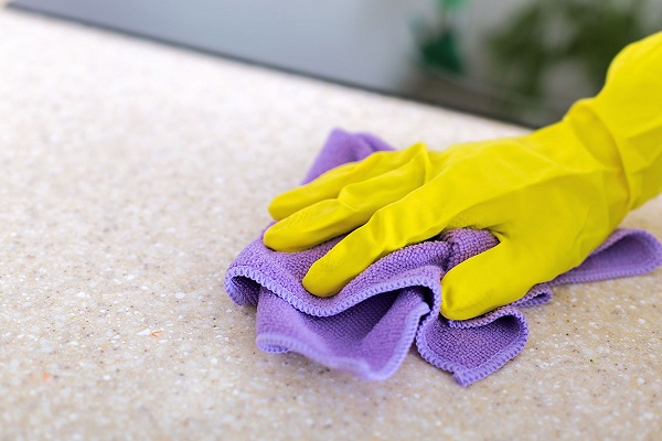 How to clean quartz countertop