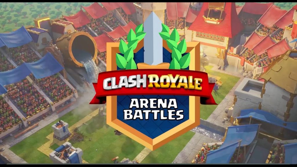 clash royale arenas