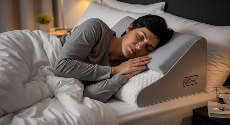 Best wedge pillow for sleep apnea supporting elevated sleeping posture