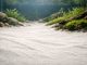 Fresh aquarium sand prepared for a healthy freshwater aquarium
