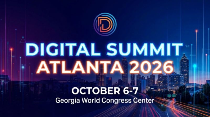 Digital Summit Atlanta 2026 conference banner showing October 6 and 7 event dates