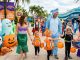 Family trick-or-treating at SeaWorld Spooktacular 2026 daytime Halloween event
